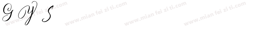 G Y Script字体转换
